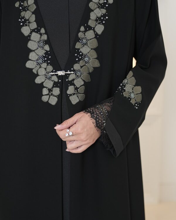 Dubai Premium Stone Work Abaya
