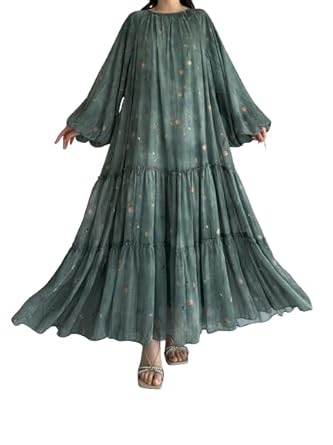 Crepe Abaya - Abaya Georgette Crepe Dress for Girl's