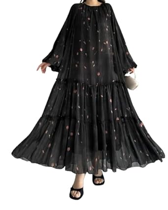 Crepe Abaya - Abaya Georgette Crepe Full Sleve Dress