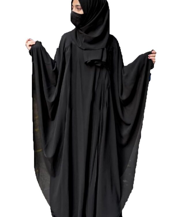 Abaya - Black Abaya Stone Work For Women