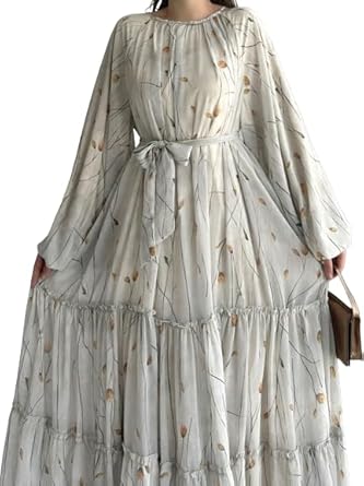 Crepe Abaya - Georgette Crepe Full Sleve Dress for