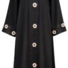 HAYA FASHION Cotton Silk Self Design Abaya With Hijab