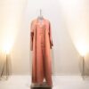 HAYA FASHION Cotton Silk Self Design Abaya With Hijab