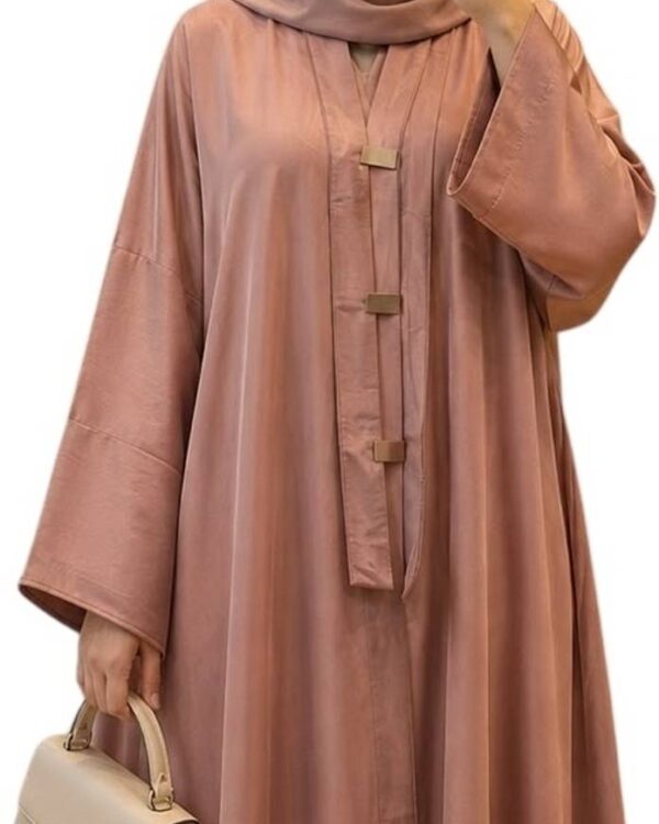 Cotton Abaya - HAYA FASHION Cotton Silk Self Design