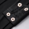 HAYA FASHION Cotton Silk Self Design Abaya With Hijab