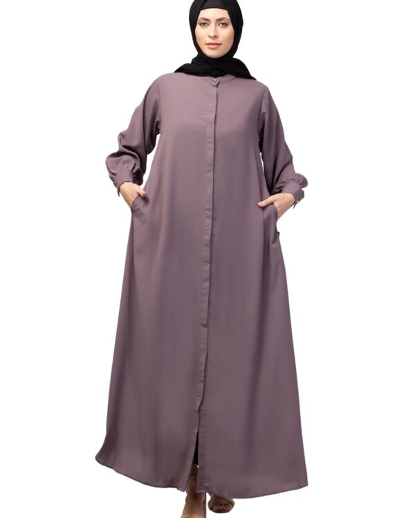 Abaya - Mallika Women Modest Wear Front Open