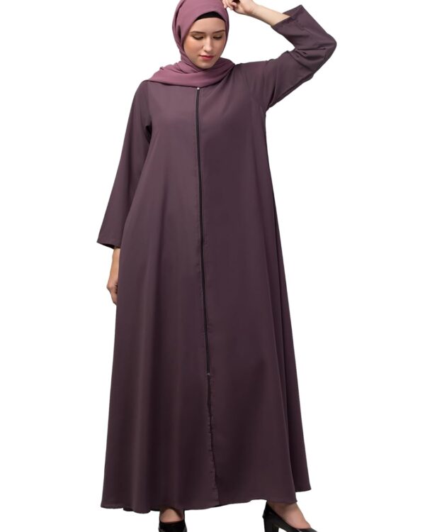 Abaya - NAZNEEN front open with Zip Abaya/Burqa/Naqab
