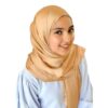 Premium Muna Satin Hijab | Pack of 1 | 200 cm x 70 cm | Elegant Choice for All Occasions – Parties, Weddings & Festivals |