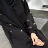SHIFA Nida Matte Floral Print Burqa
