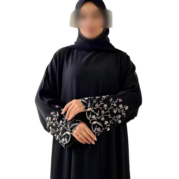 Firdous Abaya - Women Firdaus Fabric Embroidered Abaya |