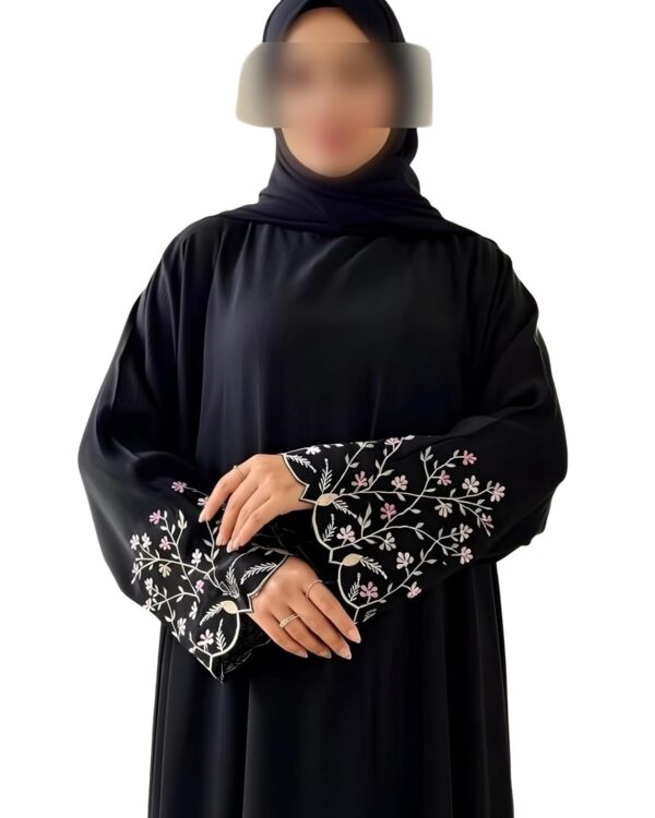 Firdous Abaya - Women Firdaus Fabric Embroidered Abaya |