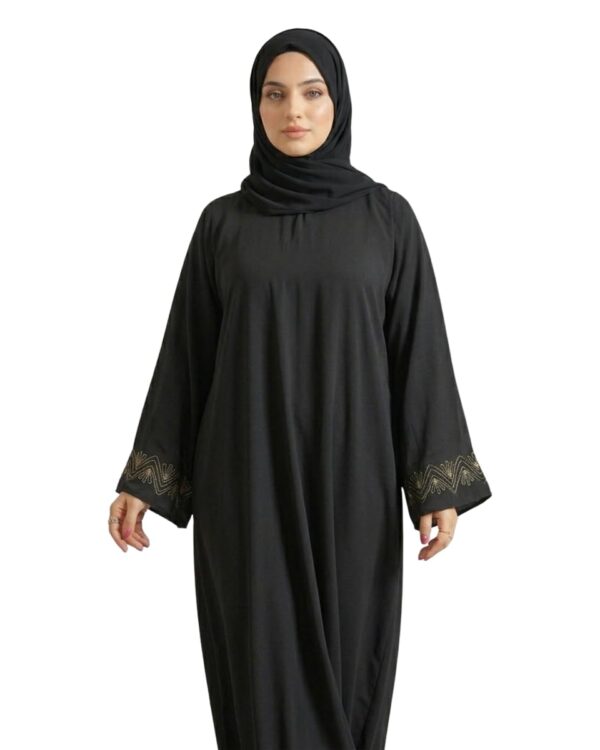 Firdous Abaya - Women Firdaus Fabric Solid Abaya Burqa