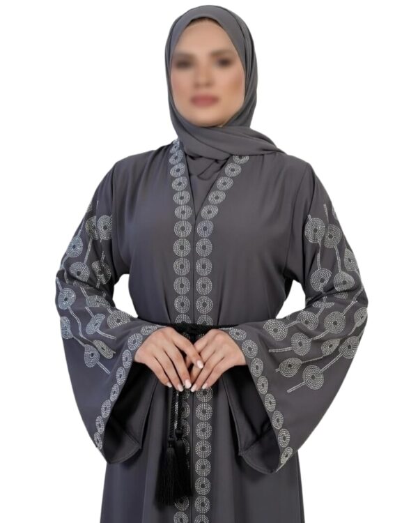 Firdous Abaya - Women Firdous Fabric Embellished Abaya |
