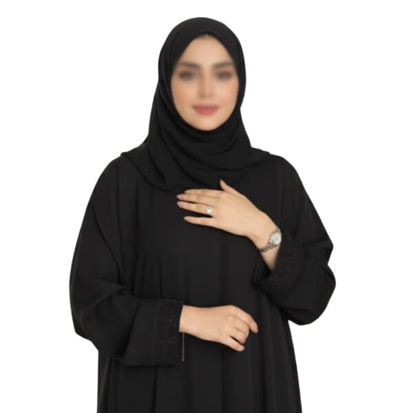 Firdous Abaya - Women Firdous Fabric Solid Abaya Burqa