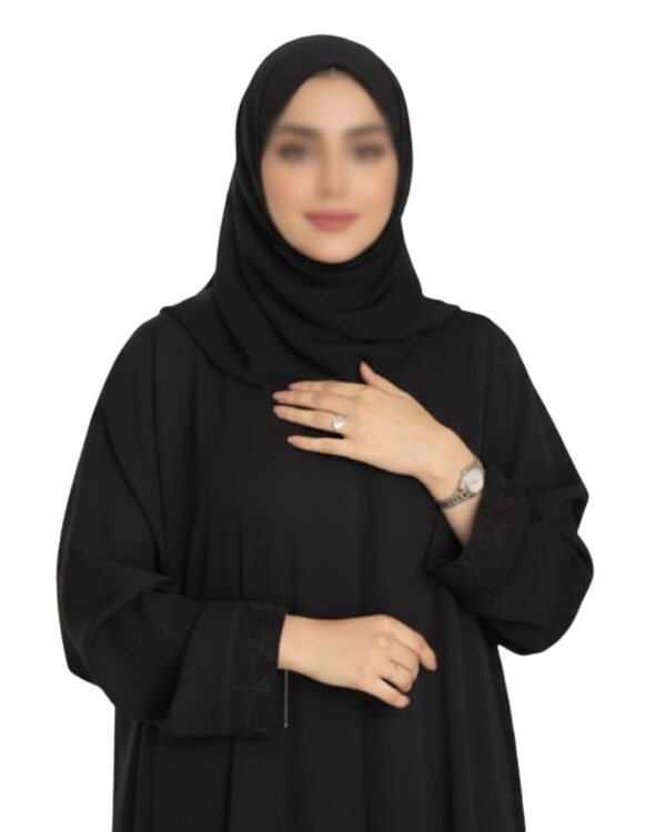 Firdous Abaya - Women Firdous Fabric Solid Abaya Burqa