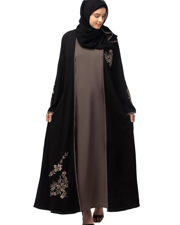 Abaya Embroidered - women latest Stylish embroidered long lenth